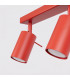 Ring Ceiling Spotlight Bar Red 6x GU10-7