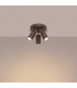 Ring Ceiling Spotlight Clusters Brown 3x GU10-3
