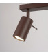 Ring Ceiling Spotlight Bar Brown 3x GU10-6