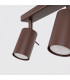 Ring Ceiling Spotlight Bar Brown 6x GU10-7