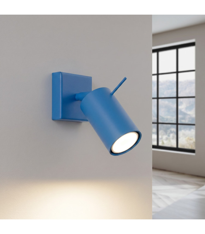 Ring Single Spotlight Blue 1x GU10-3