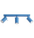 Ring Ceiling Spotlight Bar Blue 3x GU10-1