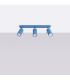 Ring Ceiling Spotlight Bar Blue 3x GU10-2