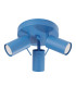 Ring Ceiling Spotlight Clusters Blue 3x GU10-1