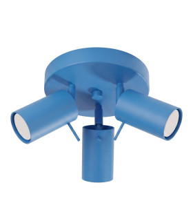 Ring Ceiling Spotlight Clusters Blue 3x GU10-1