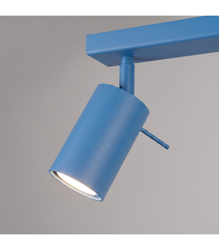 Ring Ceiling Spotlight Bar Blue 4x GU10-6