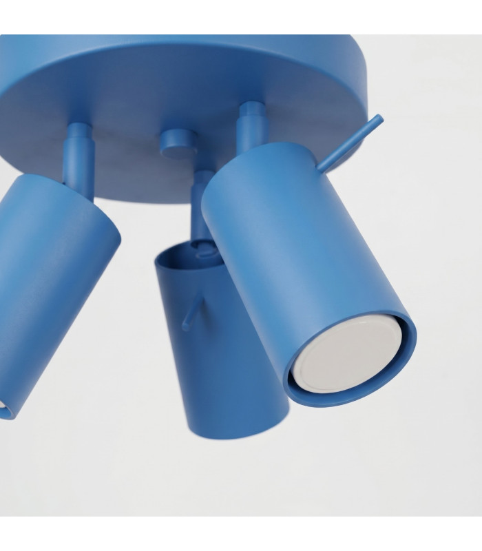 Ring Ceiling Spotlight Clusters Blue 3x GU10-7