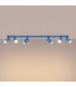 Ring Ceiling Spotlight Bar Blue 6x GU10-3