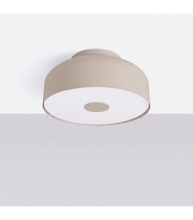 Omiq Cylindrical Ceiling Light Taupe 4x E27-2