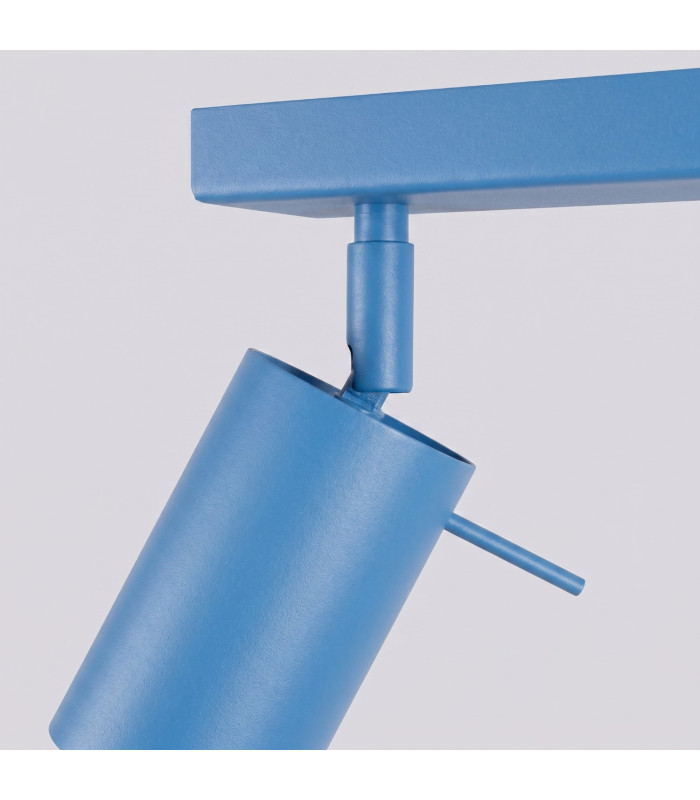 Ring Ceiling Spotlight Bar Blue 6x GU10-7