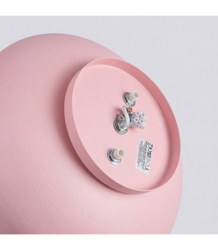 Omiq Cylindrical Ceiling Light Pink 4x E27-6