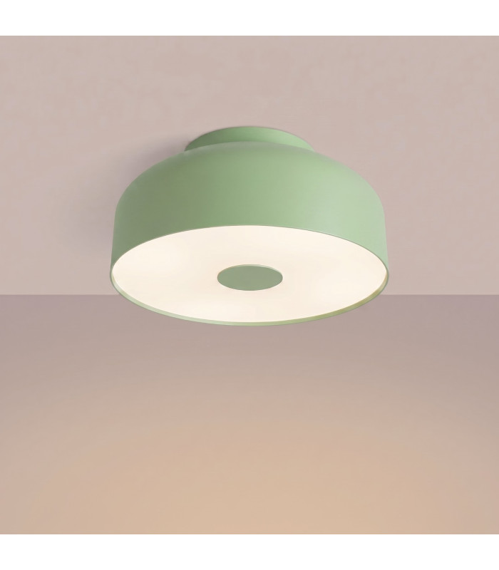 Omiq Cylindrical Ceiling Light Sage 4x E27-3