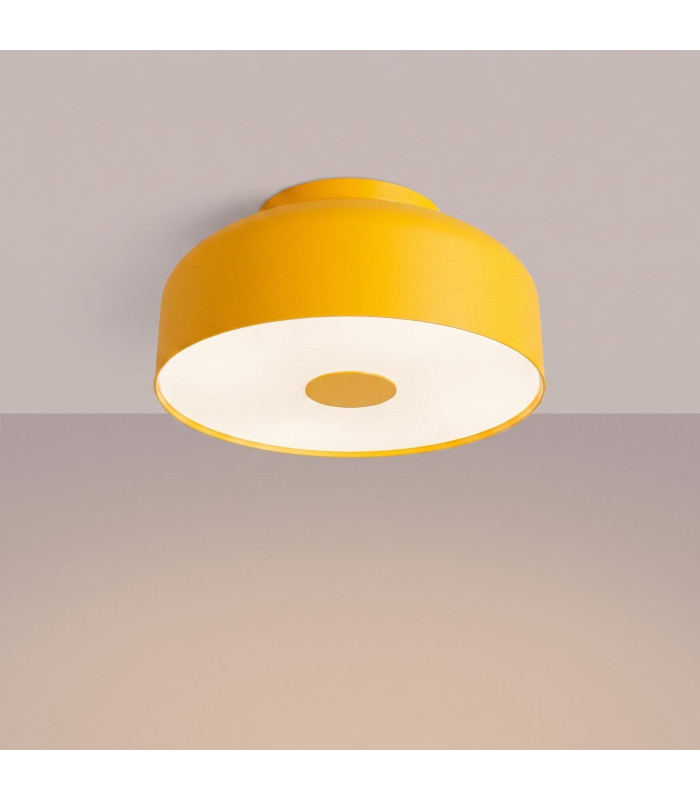 Omiq Cylindrical Ceiling Light Yellow 4x E27-3