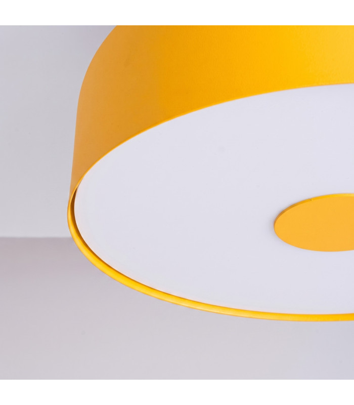 Omiq Cylindrical Ceiling Light Yellow 4x E27-5