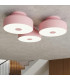 Omiq Cylindrical Ceiling Light Pink 4x E27-12