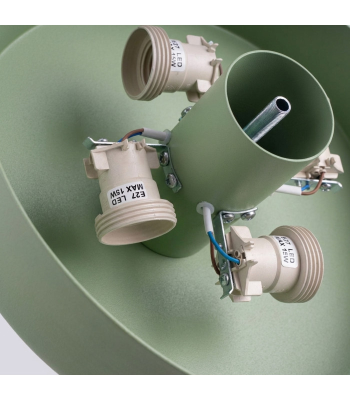Omiq Cylindrical Ceiling Light Sage 4x E27-7