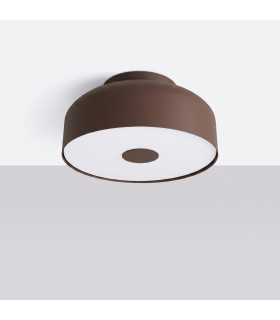 Omiq Cylindrical Ceiling Light Brown 4x E27-2