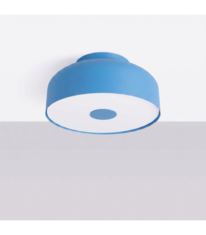 Omiq Cylindrical Ceiling Light Blue 4x E27-2