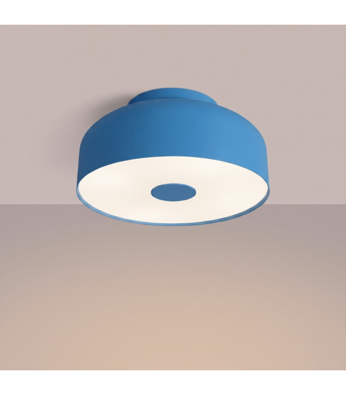 Omiq Cylindrical Ceiling Light Blue 4x E27-3