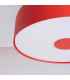 Omiq Cylindrical Ceiling Light Red 4x E27-5