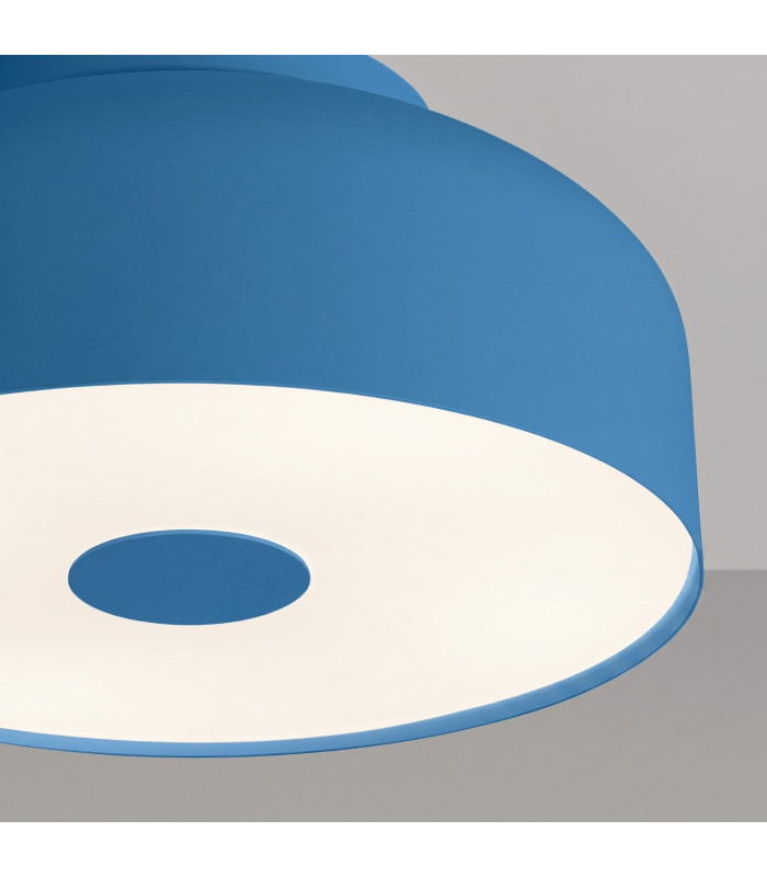 Omiq Cylindrical Ceiling Light Blue 4x E27-4