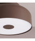 Omiq Cylindrical Ceiling Light Brown 4x E27-4