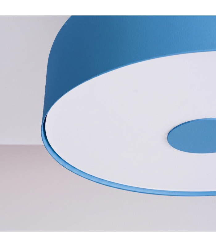 Omiq Cylindrical Ceiling Light Blue 4x E27-5
