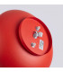 Omiq Cylindrical Ceiling Light Red 4x E27-6