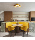 Omiq Cylindrical Ceiling Light Yellow 4x E27-11