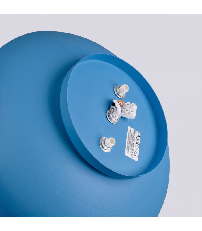 Omiq Cylindrical Ceiling Light Blue 4x E27-6