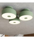 Omiq Cylindrical Ceiling Light Sage 4x E27-12