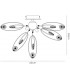 Ceiling 6 Light G9 Polished Chrome, Crystal - 3