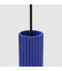 Karbon Slim Pendant Ceiling Light Ultramarine 1x GU10-6