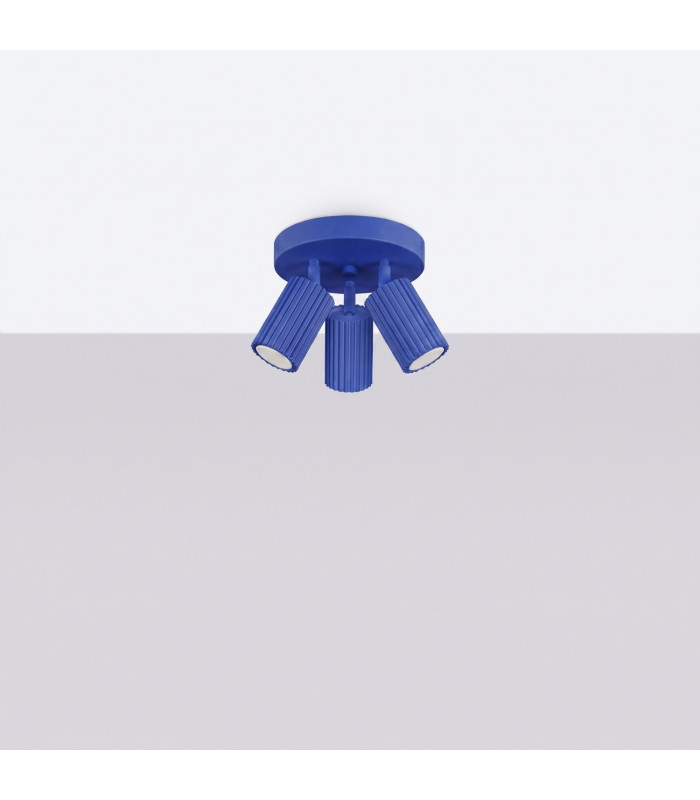 Karbon Ceiling Spotlight Clusters Ultramarine 3x GU10-2