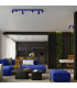 Karbon Slim Pendant Ceiling Light Ultramarine 1x GU10-10