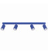 Karbon Ceiling Spotlight Bar Ultramarine 4x GU10-1