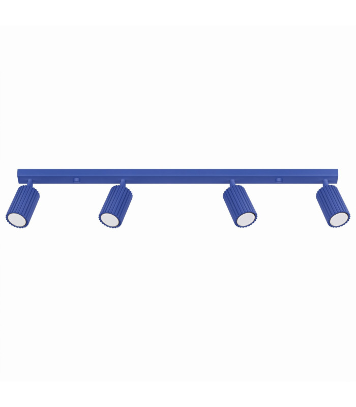 Karbon Ceiling Spotlight Bar Ultramarine 4x GU10-1