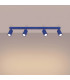Karbon Ceiling Spotlight Bar Ultramarine 4x GU10-3