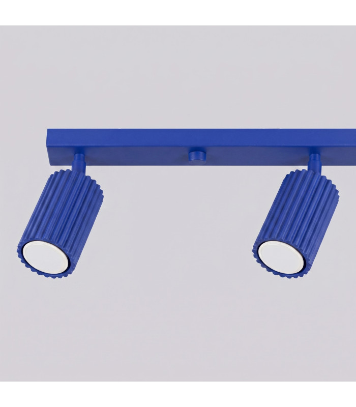 Karbon Ceiling Spotlight Bar Ultramarine 4x GU10-4