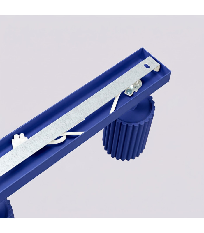 Karbon Ceiling Spotlight Bar Ultramarine 4x GU10-8