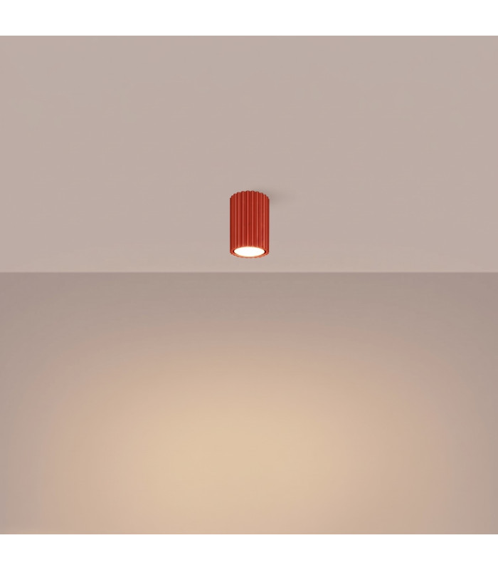 Karbon Surface Mounted Downlight Red 1x GU10-3