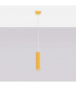 Karbon Slim Pendant Ceiling Light Yellow 1x GU10-2