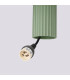 Karbon Slim Pendant Ceiling Light Sage 1x GU10-6