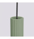 Karbon Slim Pendant Ceiling Light Sage 1x GU10-7