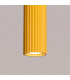 Karbon Slim Pendant Ceiling Light Yellow 1x GU10-6