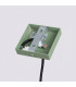 Karbon Slim Pendant Ceiling Light Sage 1x GU10-9