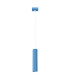 Karbon Slim Pendant Ceiling Light Blue 1x GU10-1