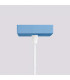 Karbon Slim Pendant Ceiling Light Blue 1x GU10-8