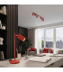 Karbon Slim Pendant Ceiling Light Red 1x GU10-12