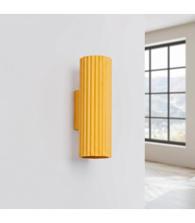 Karbon Up & Down Wall Lamp Yellow 2x GU10-2